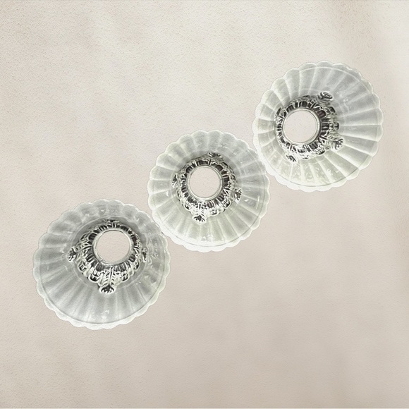 Vintage (3) Light Replacement Shades Lot/3 - Picture 14 of 15